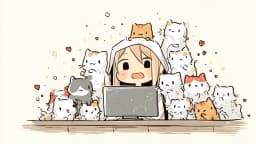 Image of マウスに猫が群がる!? 癒しの拡張機能「ネッコサーフィン」