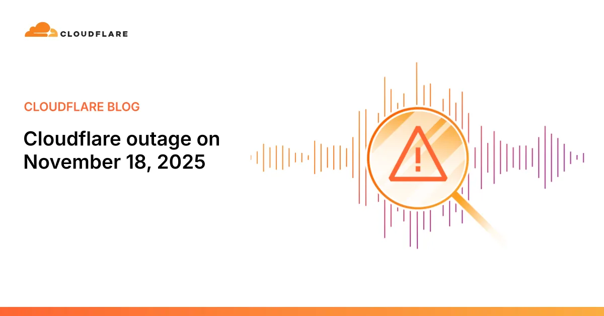 2025年11月18日、Cloudflareがダウン!そのとき何が起きた?