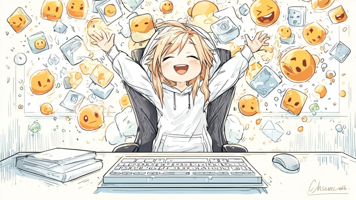 Image of 絵文字選びをもっとスマートに!長年愛される便利拡張機能