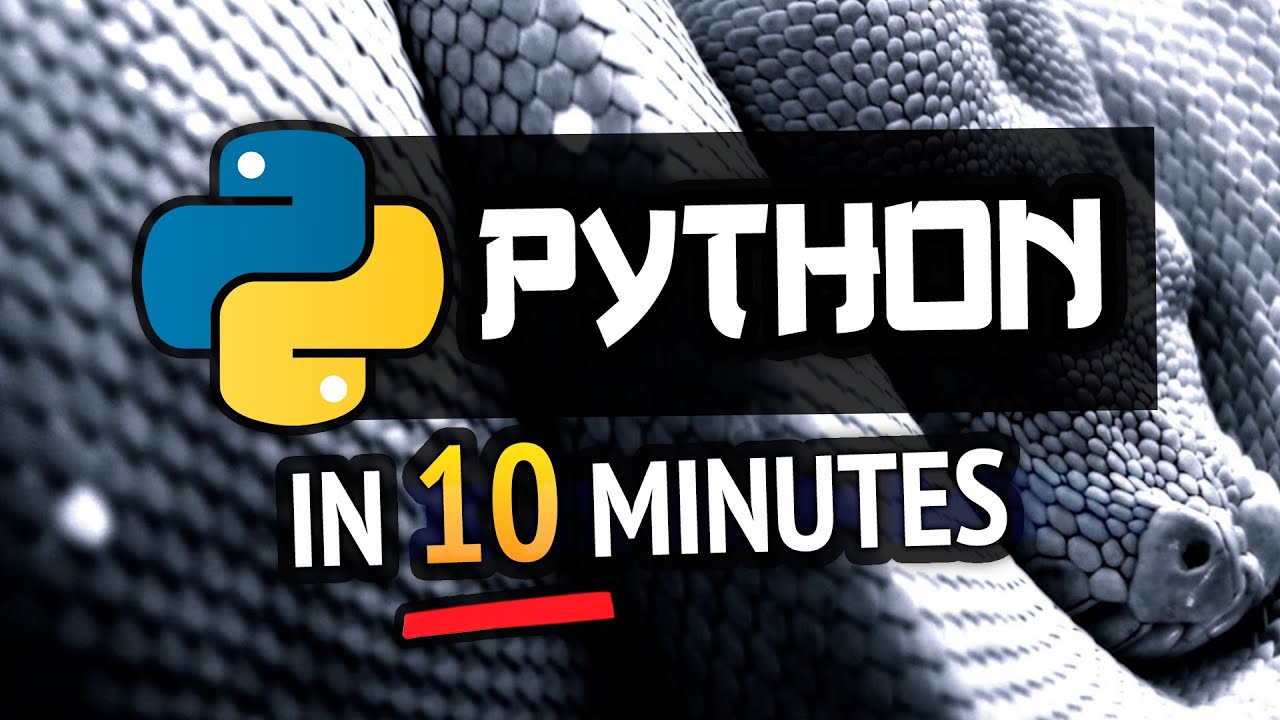 たった10分でわかる！初心者向けPython入門チュートリアル